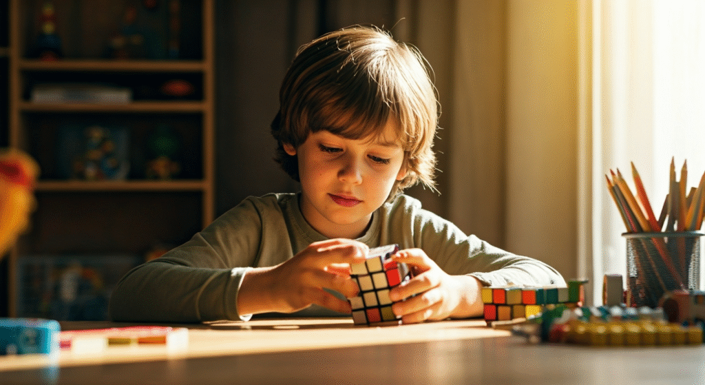 Jak ułożyć kostkę rubika 3×3 dla dzieci?