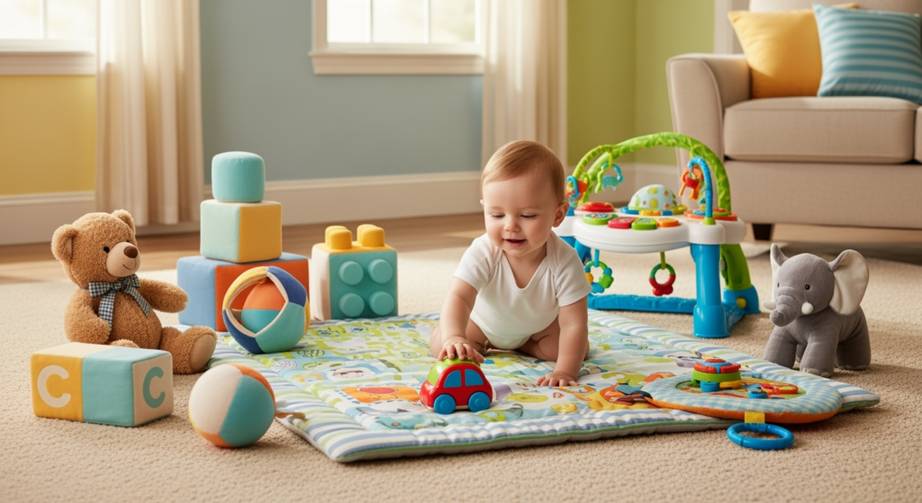 Jak nauczyć dziecko raczkowania? Praktyczne rady